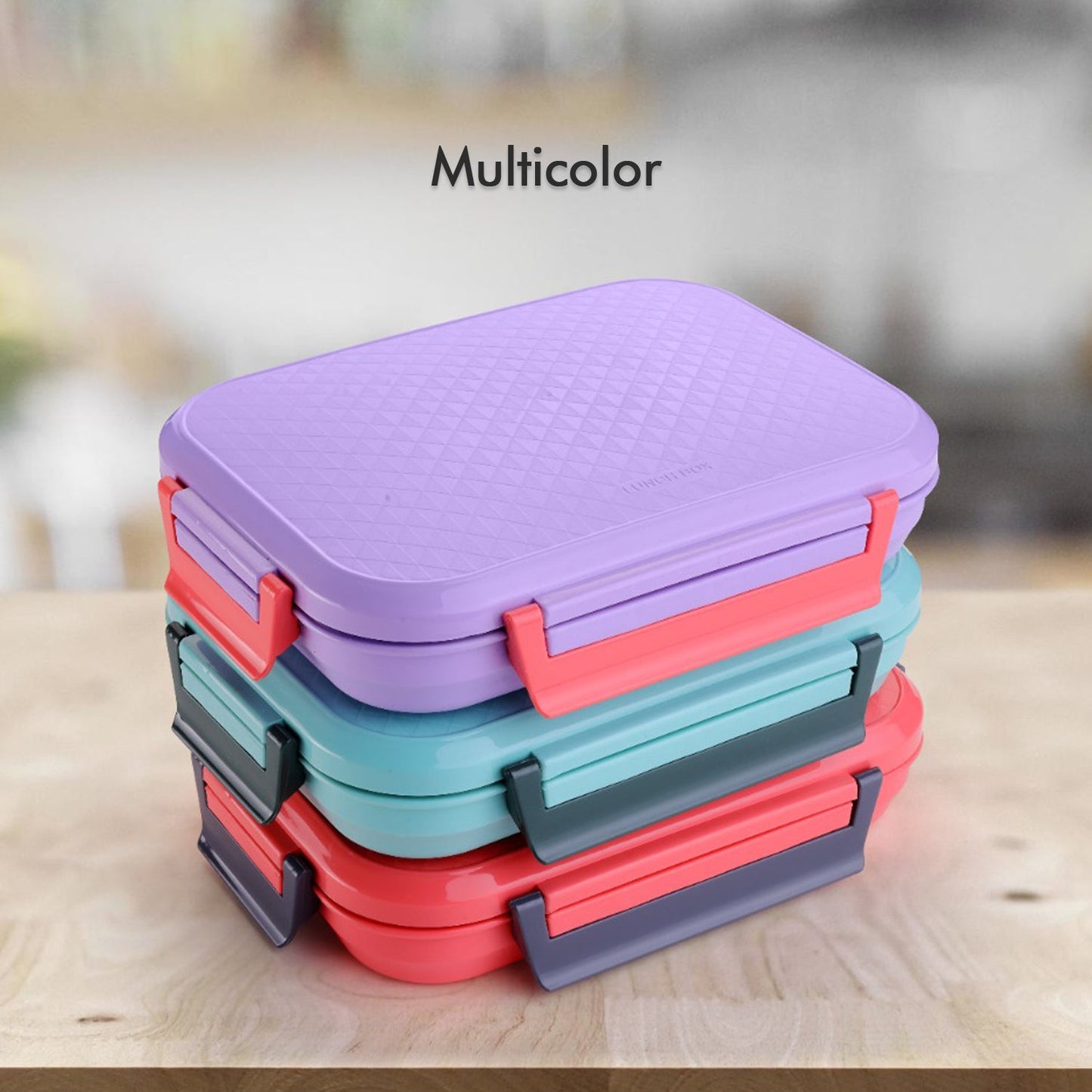 Lunch Box Food Containers For School Vivid Insulated Lunch Bag Keep Fresh Delicate Leak - proof Anti - scalding Bpa - free Perfect For A Filling Lunch Outdoor - The Mavi Store