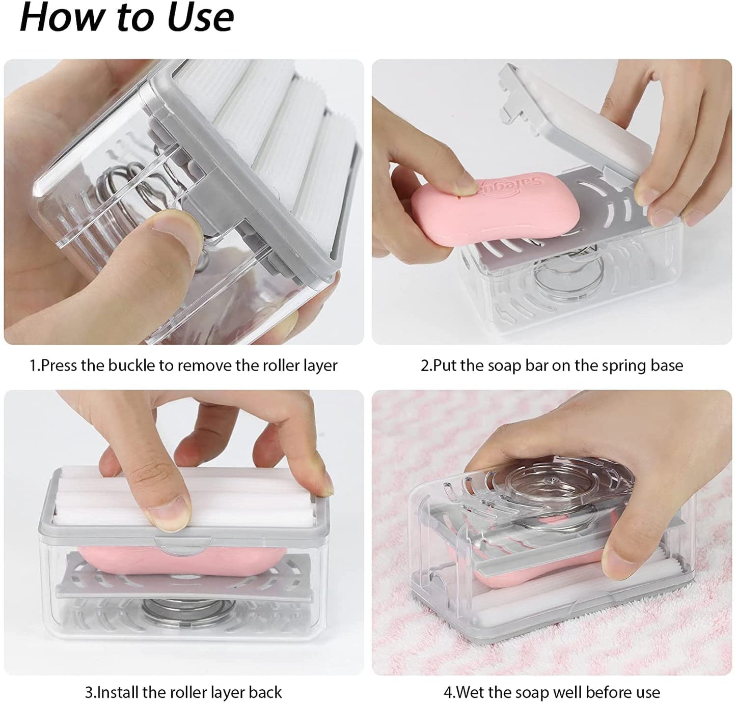 2 In 1 Soap Roller With Case (1 Pc) - The Mavi Store