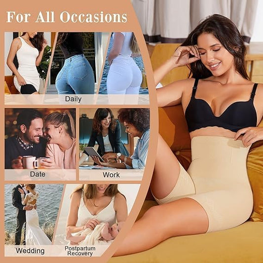 4 - in - 1 Ultimate Sculpting Shaper | Seamless Tummy, Back, Hip & Thigh Control - The Mavi Store