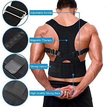 Premium Posture Corrector for Men & Women – Adjustabler Neck, Shoulder, and Back Pain Relief