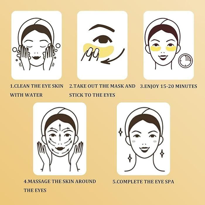 Gold Collagen Under Eye Mask - The Mavi Store