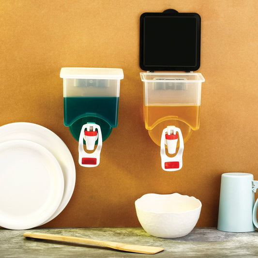 Wall Mounted Oil Dispenser Bottle (1100ml Approx) - The Mavi Store